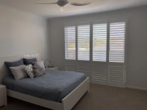 Shutter face fixed